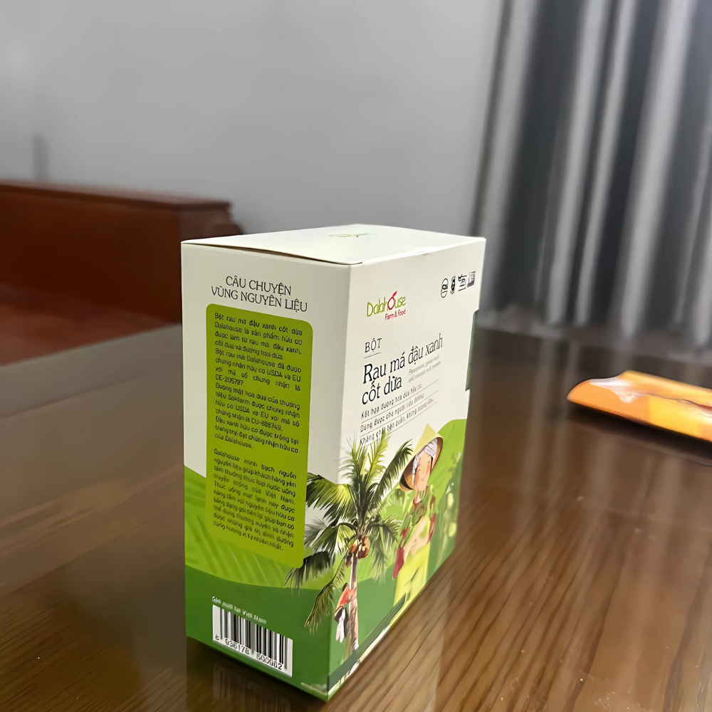 Bột Rau Má Đậu Xanh Cốt Dừa - Ảnh 2