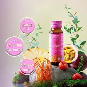 Nước đông trùng hạ thảo màu hồng