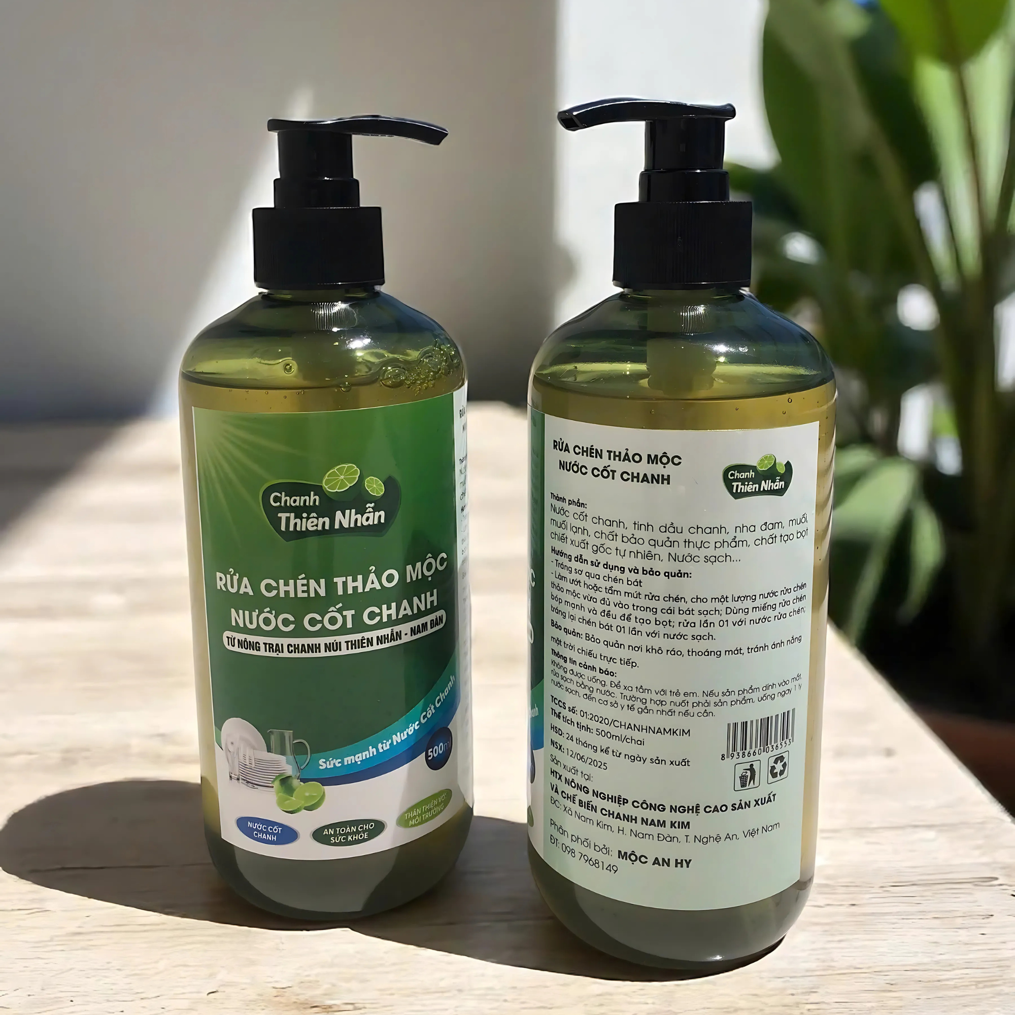 Nước rửa chén cốt chanh bảo vệ da tay